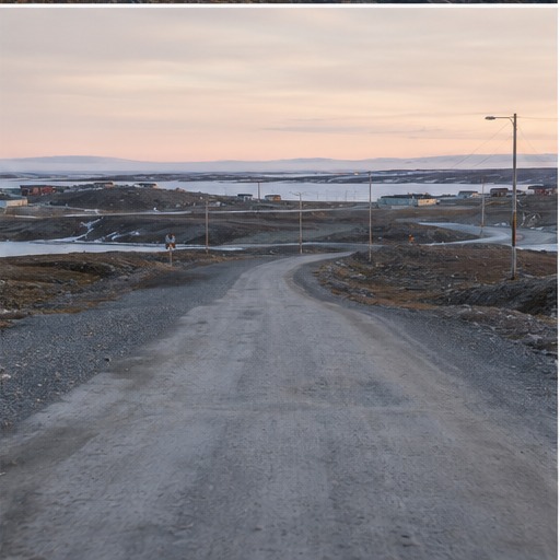 Representative northern road scene; not the proposed Mackenzie Valley Highway